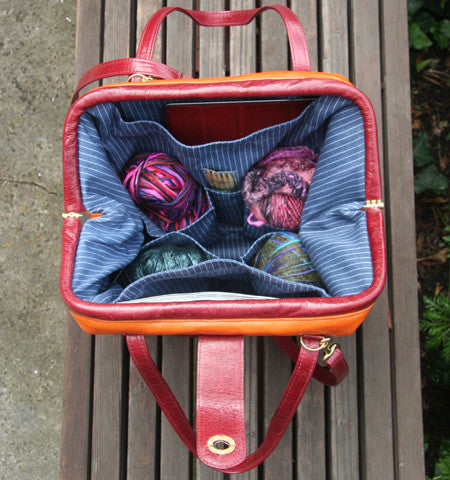 バッグ GUIDI Cordovan Hand Dyed Doctor Bag GUIDI Cordovan Hand Dyed Doctor Bag