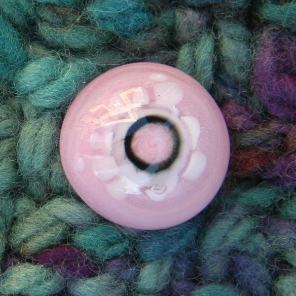 Moving Mud Medium Round Buttons Strawberry Cream