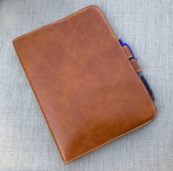 Leather Notebook by Iron & Flint