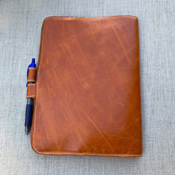 Leather Notebook by Iron & Flint